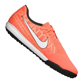 Nike Phantom Vnm Academy Tf M AO0571-810 fodboldsko blå appelsiner og røde