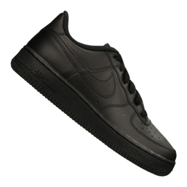 Nike Air Force 1 Gs Jr 314192-009 sko sort