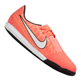 Nike Phantom Vnm Academy Ic Jr AO0372-810 sort appelsiner og røde
