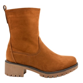 8B905 brune ruskindstøvler