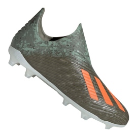 Adidas Jr X 19+ Fg Jr EF8744 fodboldstøvler sort sort