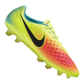 Nike Magista Opus Ii Fg M 843813-708 fodboldstøvler gul gul