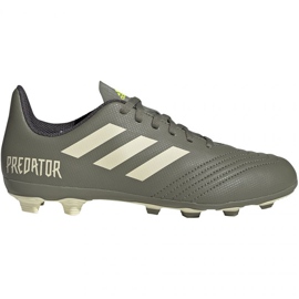 Adidas Predator 19.4 FxG Jr EF8221 fodboldstøvler flerfarvet grå