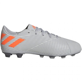 Adidas Nemeziz 19.4 FxG Jr EF8305 fodboldstøvler flerfarvet grå
