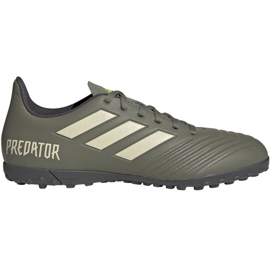 M adidas Predator 19.4 Tf EF8212 fodboldstøvler grøn grøn