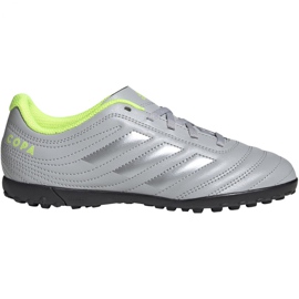 Adidas Copa 20.4 Tf Jr EF8359 fodboldstøvler grå grå