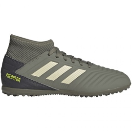 Adidas Predator 19.3 Tf Jr EF8220 fodboldstøvler grøn flerfarvet