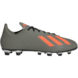 Adidas X 19.4 M FxG EF8368 fodboldstøvler grøn grøn