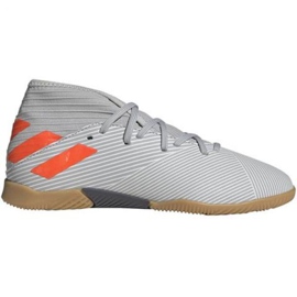 Adidas Nemeziz 19.3 In Jr EF8304 fodboldstøvler grå grå