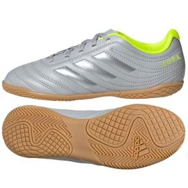 Indendørs sko adidas Copa 20.4 I Jr EF8354 grå sølv