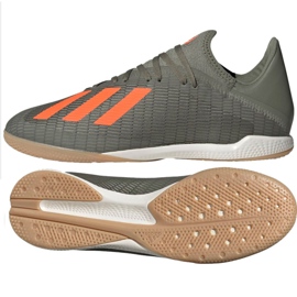 Indendørs sko adidas X 19.3 I M EF8367 grå grå
