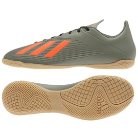 Adidas X 19.4 In M EF8373 fodboldstøvler grå