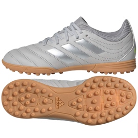 Adidas Copa 20.3 Tf Jr EF8343 fodboldstøvler grå grå