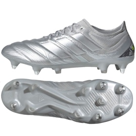 Adidas Copa 20.1 Sg M EF8325 fodboldstøvler grå sølv