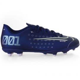 Nike Mercurial Vapor 13 Club Mds FG / MG Jr CJ1148 401 fodboldsko marineblå marineblå