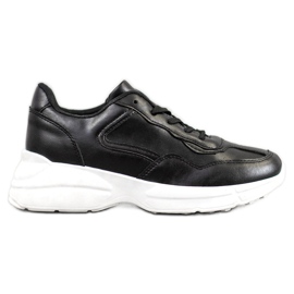 SHELOVET Sorte sneakers