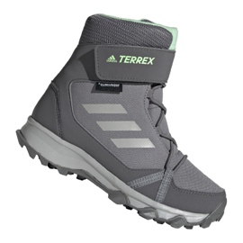 Adidas Terrex Snow Cf Cp Cw Jr G26580 sko grå