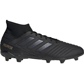 Adidas Predator 19.3 Fg M F35594 fodboldstøvler sort sort