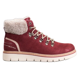 McKey Suede Trappers rød