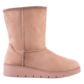 Kylie Høj Mukluki beige