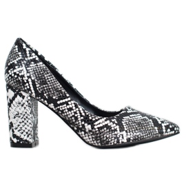 Seastar Snake Print pumper sort flerfarvet