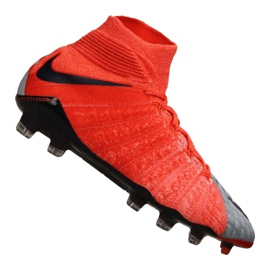 Nike Wmns Hypervenom Phantom 3 Df Fg M 881545-058 fodboldstøvler flerfarvet rød