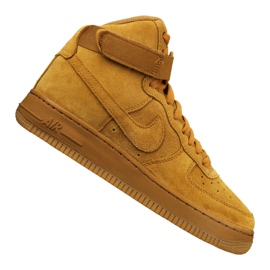 Nike Jr Air Force 1 High Lv 8 Gs Jr 807617-701 sko gul