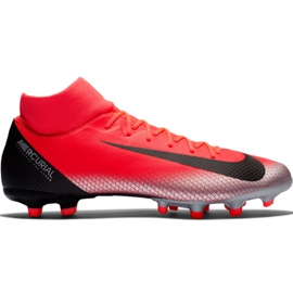 Nike Mercurial Superfly 6 Academy CR7 Mg M AJ3541 600 fodboldsko flerfarvet rød