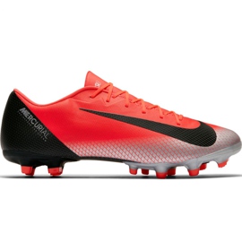 Nike Mercurial Vapor 12 Academy CR7 Mg M AJ3721 600 fodboldsko flerfarvet rød
