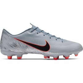 Nike Mercurial Vapor 12 Academy Mg M AH7375 408 fodboldsko flerfarvet grå