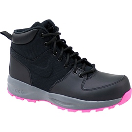 Nike Manoa Lth Gs W 859412-006 sko sort