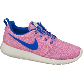 Nike Rosherun Print W 599432-137 sko lyserød