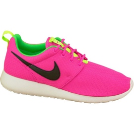 Nike Rosherun Gs W 599729-607 sko lyserød