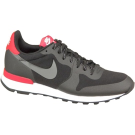 Nike Internationalist W 749556-002 sko sort rød grå