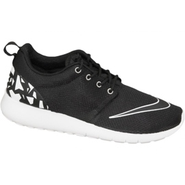 Nike Roshe One Fb Gs W 810513-001 sko hvid sort