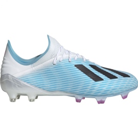 Adidas X 19.1 M Fg F35316 fodboldstøvler flerfarvet blå