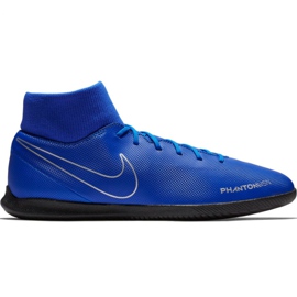 Nike Phantom Vsn Club Df Ic M AO3271 400 fodboldsko blå blå
