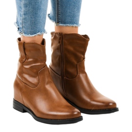 Varmbrune cowboystøvler G-7607