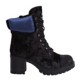Sort velourarbejdere K1835203 Negro