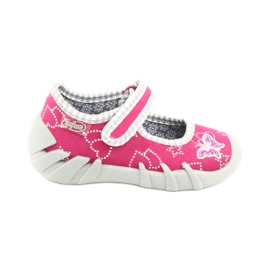 Befado børnesko 109P165 lyserød grå