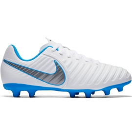 Nike Tiempo Legend 7 Club Fg Jr AH7255 107 fodboldsko flerfarvet hvid