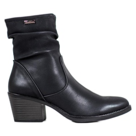 J. Star Cowboystøvler med Eco Leather sort