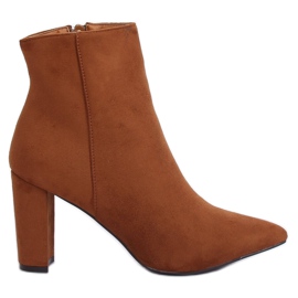 Camel 0-316 Camel højhælede støvler brun