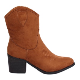 Cowboystøvler, kamel 5689 Camel brun