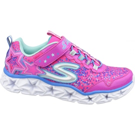 Skechers Galaxy Lights Jr 10920L-NPMT Sko lyserød