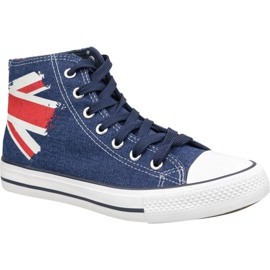Lee Cooper High Cut 1 M LCW-19-530-041 sko marine blå