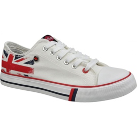 Lee Cooper Low Cut 1 M LCWL-19-530-031 sko hvid