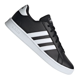 Sko adidas Grand Court Jr EF0102 sort