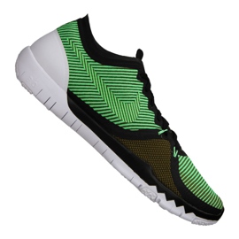 Nike Free Trainer 3.0 V4 M 749361-033 træningssko sort grøn