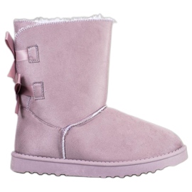 Kayla Komfortabel Mukluki violet